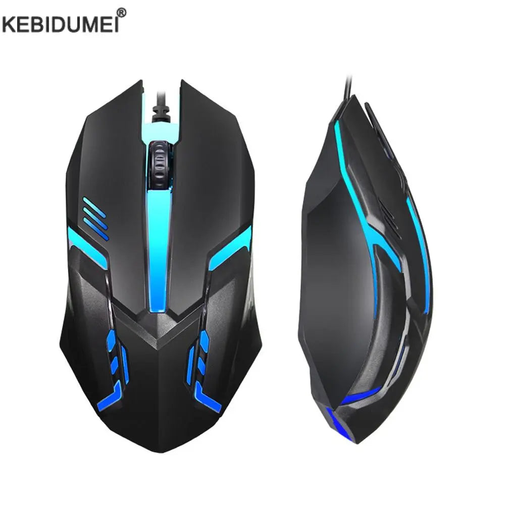 Colorful Led Wired Mice Ergonomic Business Mouse 5500 DPI Gaming Mouse With Backlight for Computer Laptop PC