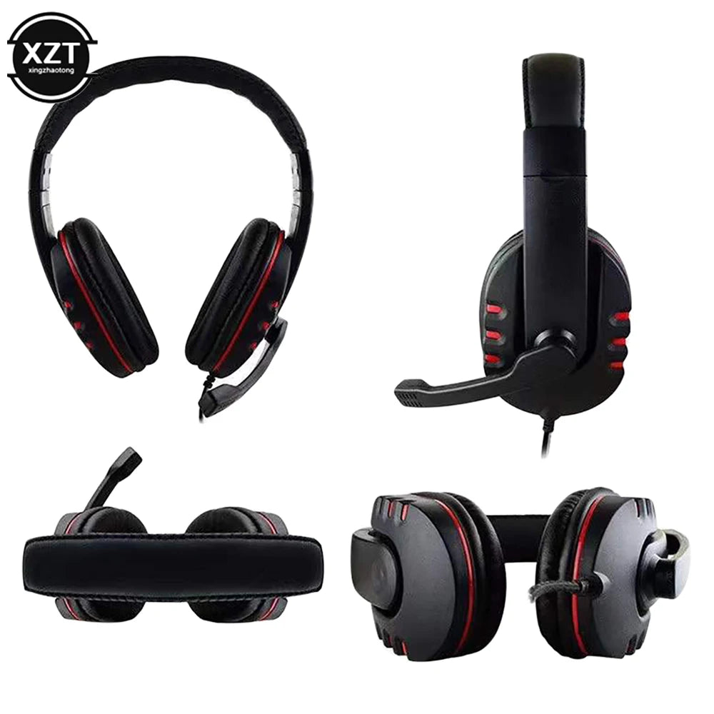 Wired Gaming Headphones Gamer Headset with Microphone For PC Computer Laptop PS4 PS5 Play Station 4 5 Nintendo Switch Tablet