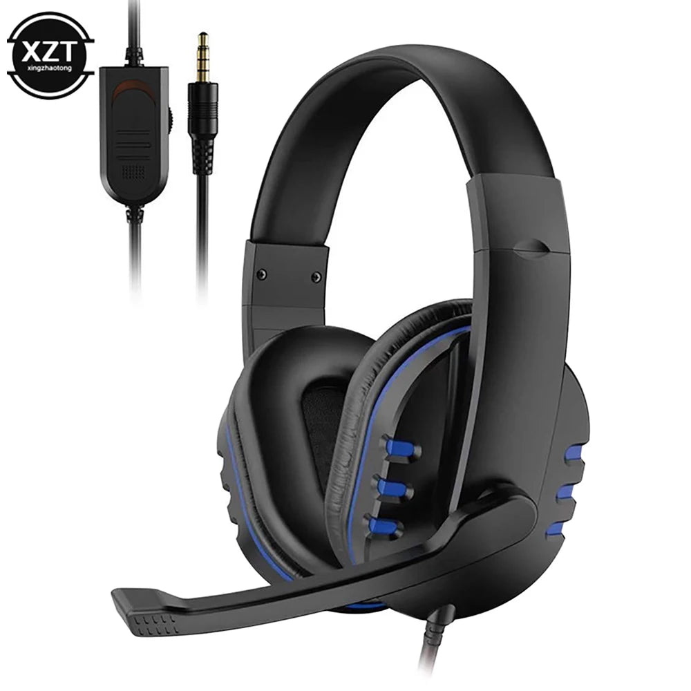 Wired Gaming Headphones Gamer Headset with Microphone For PC Computer Laptop PS4 PS5 Play Station 4 5 Nintendo Switch Tablet